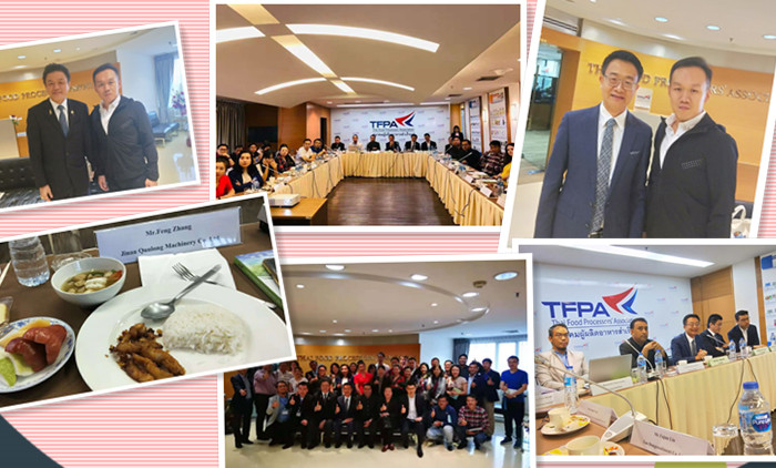 Meeting With President Of TFPA Talked About Puff Snacks Extruder