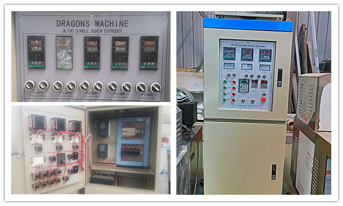 Show of Control Cabinet Of Pet Food Processing Line