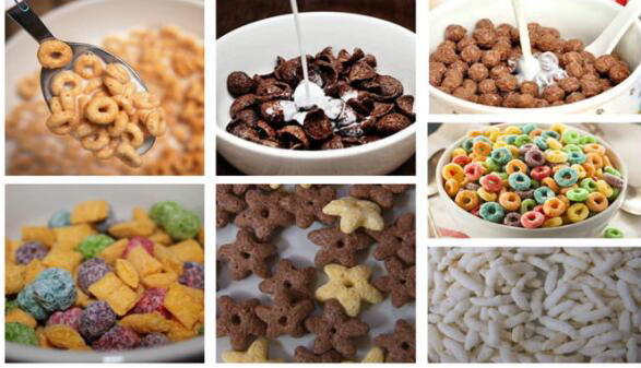 various cereals