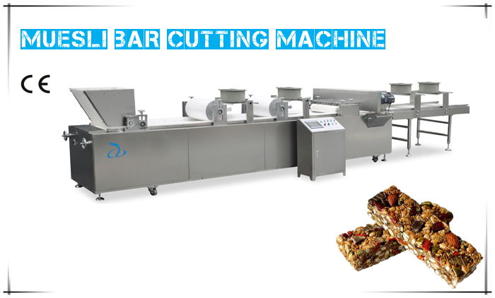 A Trial Running Of Muesli Bar Cutting Machine