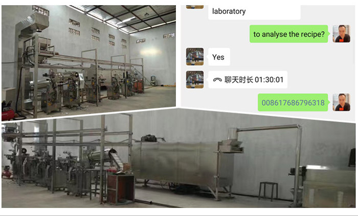 E-commissioning of Puff Snacks Extrusion Line by Video Chat