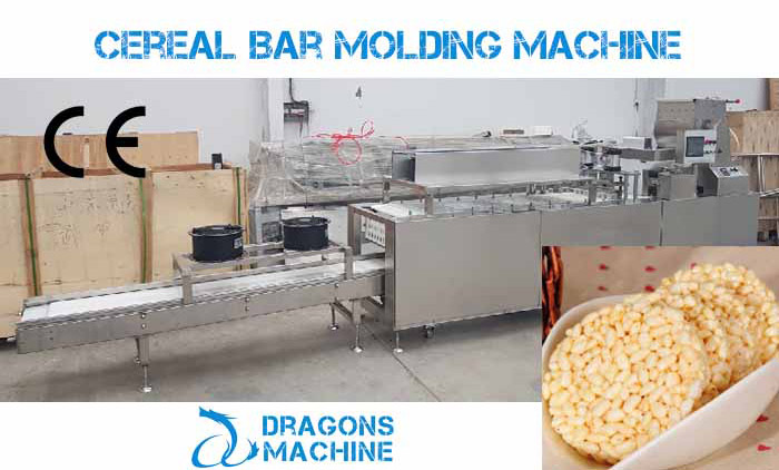 Cereal Bar Molding Machine is Running at Customer’s Factory