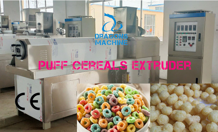 Trial Running of Puff Cereals Extrusion Line
