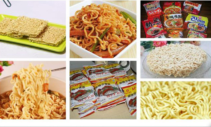 What is the Production Process of Fried Instant Noodles?